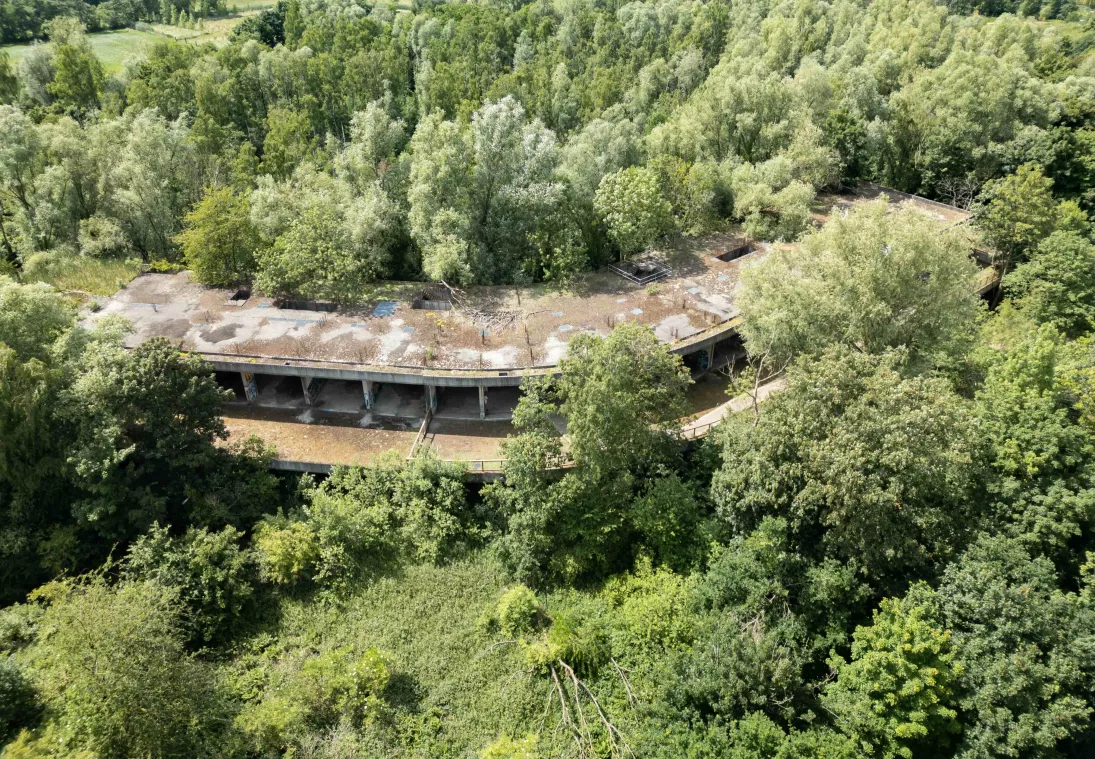 Hotelruïne Vrijbroekpark