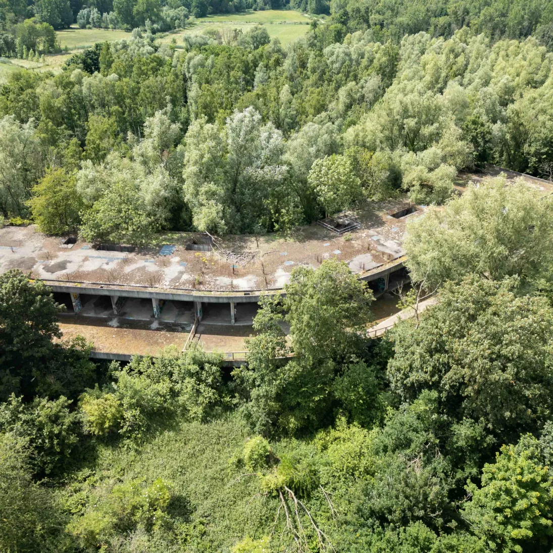 Hotelruïne Vrijbroekpark