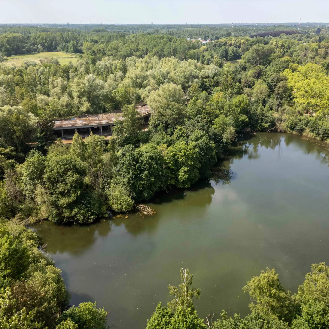 Hotelruïne Vrijbroekpark