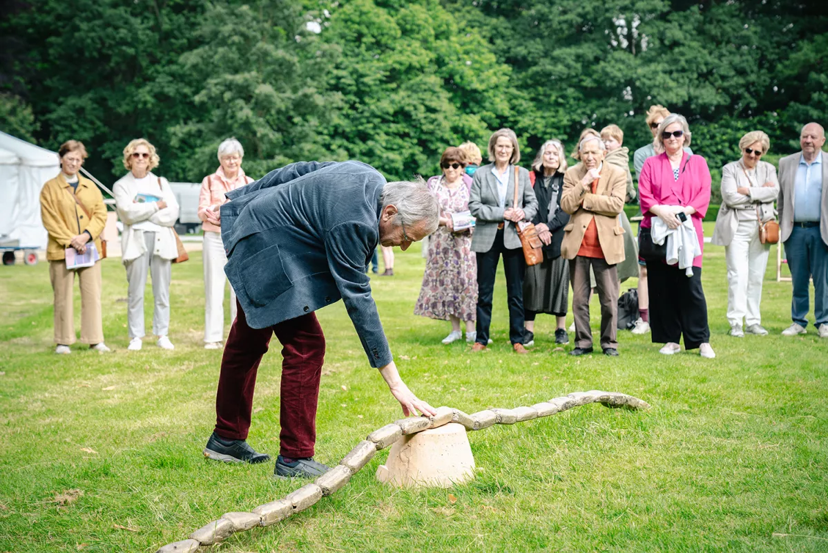 Temitayo Ogunbiyi, You will make wishes for your neighbor (54 Days), 2024 © The Artist - Photo: Tom Cornille
