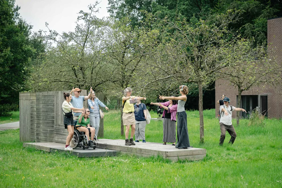 Tuur & Flup Marinus & Ariadna Estalella Alba, "A Walk In The Sculpture Park" - Photo: © Tom Cornille