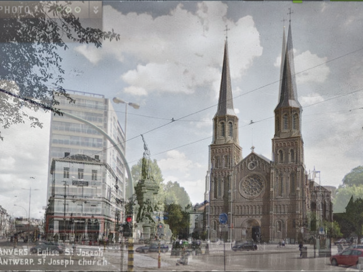 Antwerpen vroeger en nu