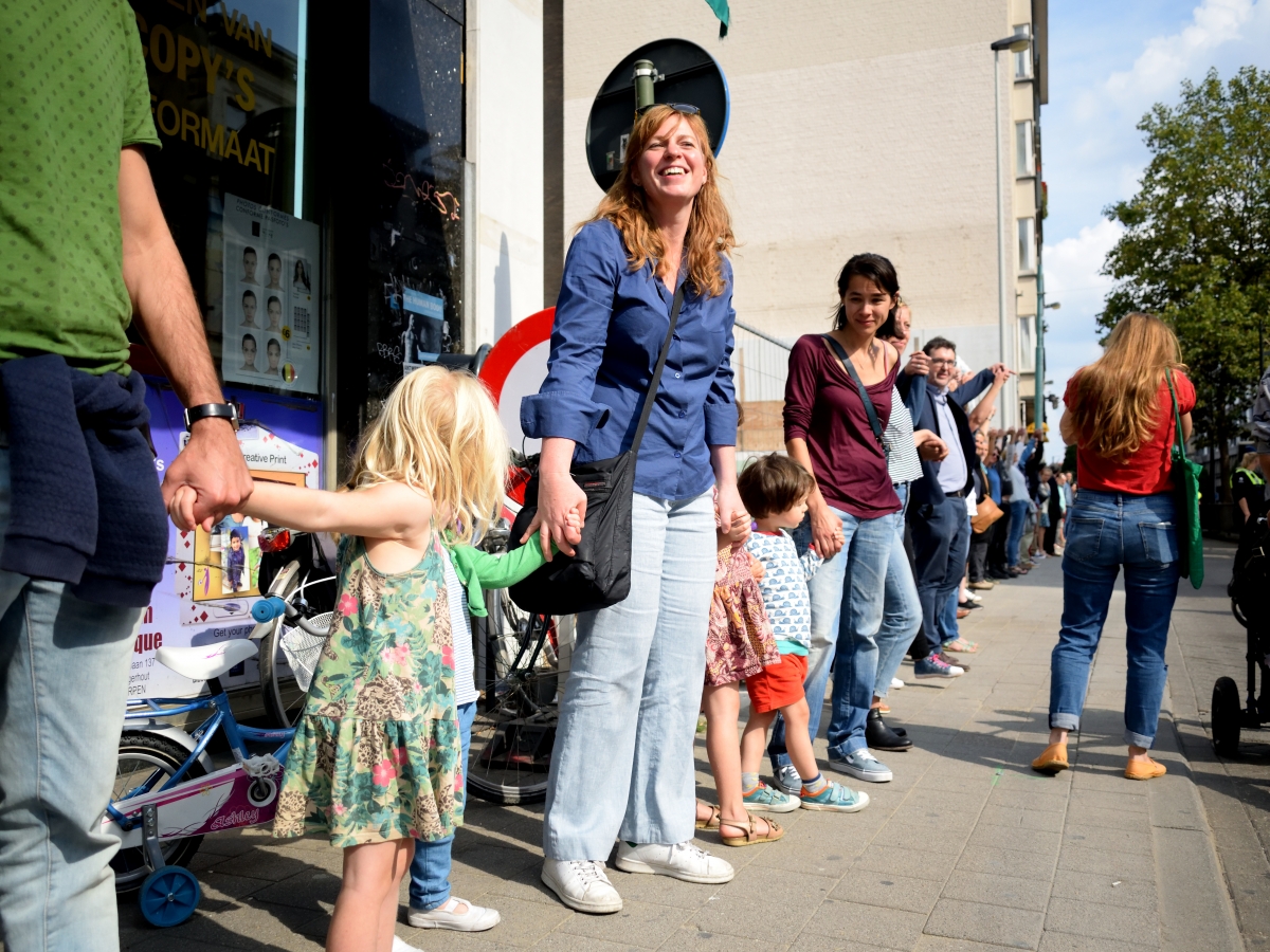 Buurtbewoners geven signaal aan Bart De Wever