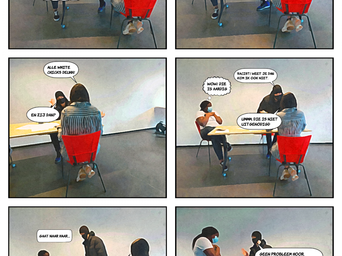 Maryams comic over racisme 