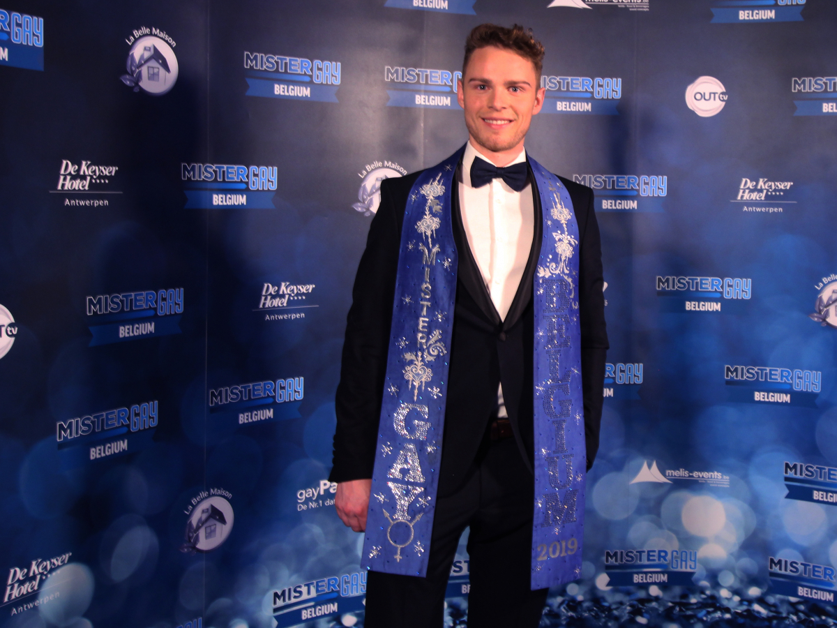 Huidige Mister Gat Belgium Matthias De Roover