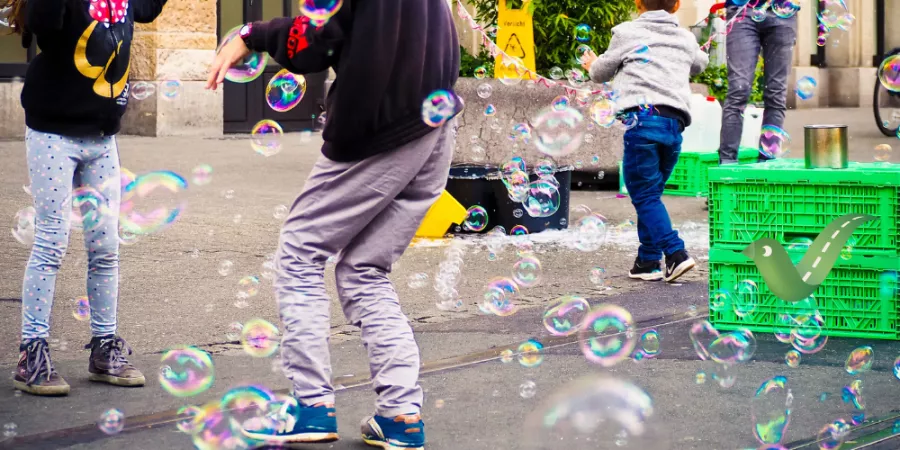 Spelen op straat