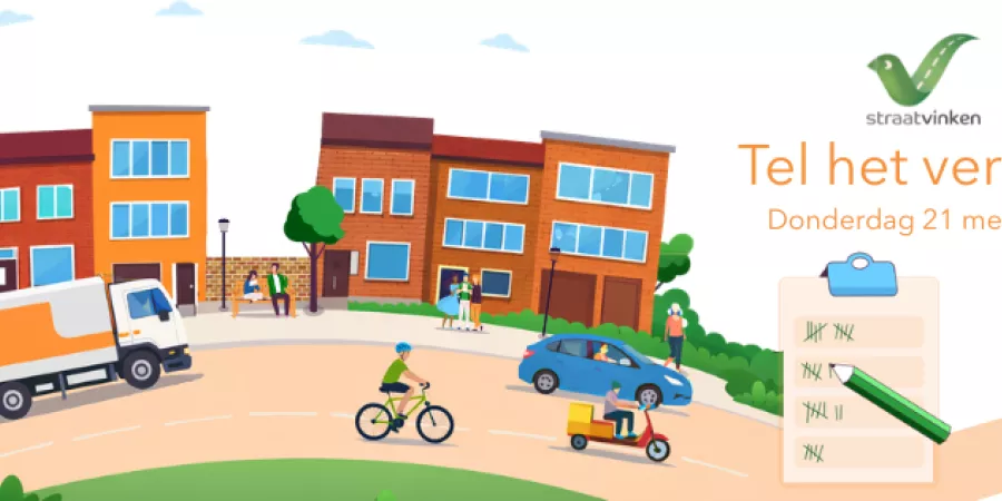 Campagnebeeld straatvinken