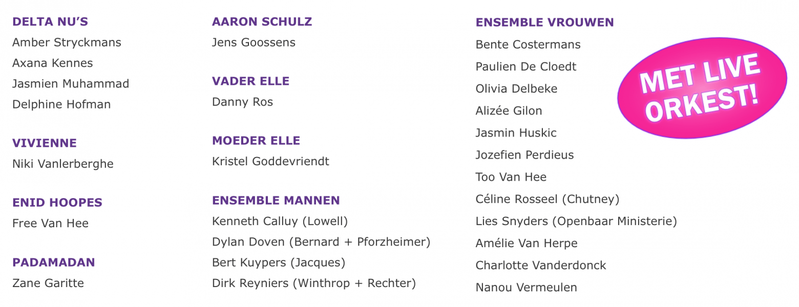 Cast Legally Blonde