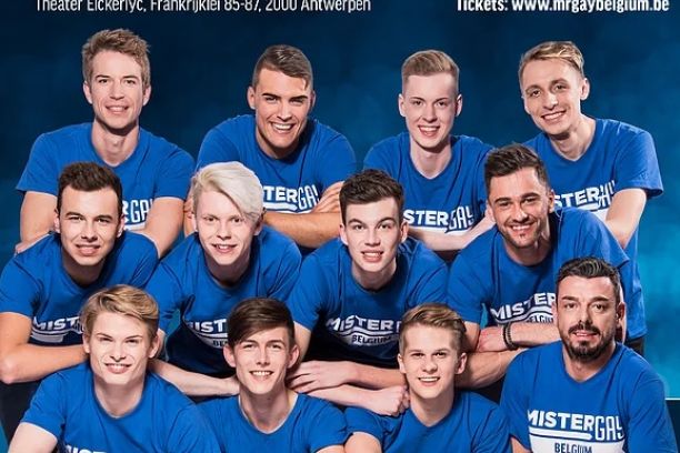12 finalisten Mr Gay Belgium voorgesteld