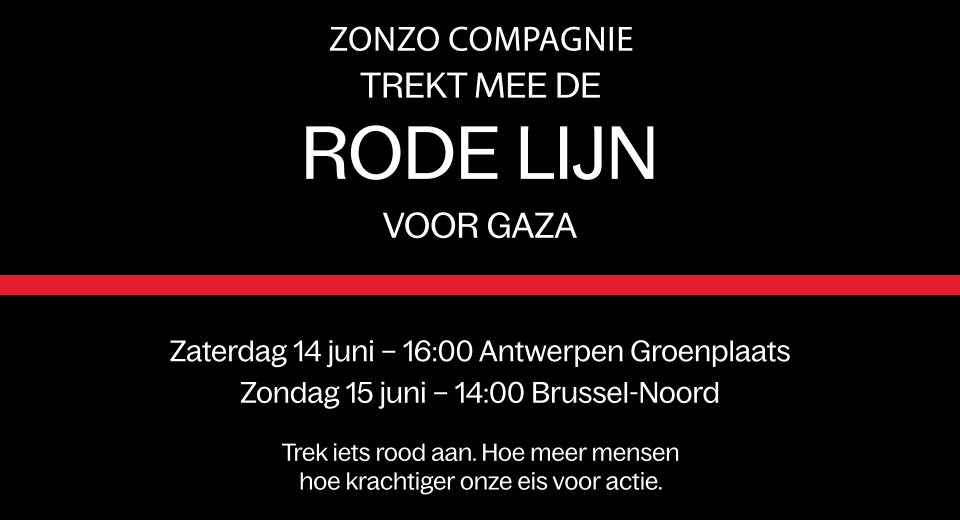 Rode streep onder GAZA
