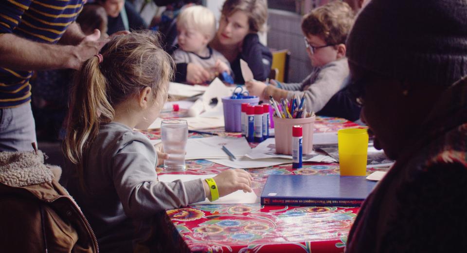 Knutseltafels tijdens BIG BANG BUURT 
