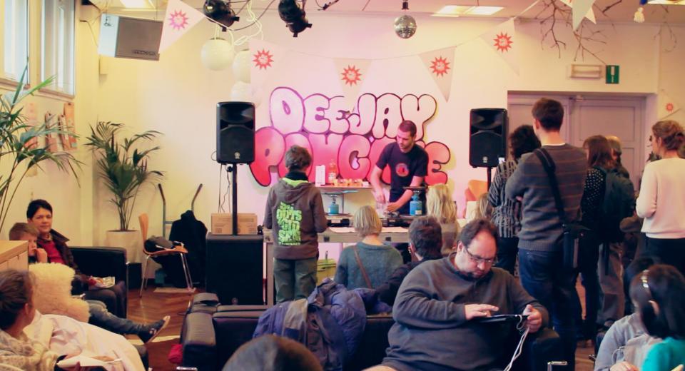 Deejay Pancake op BIG BANG BUURT 