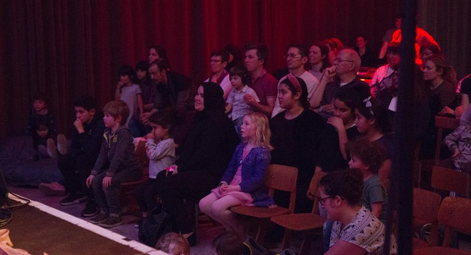 Publiek tijdens Liedjes met Wortels XL