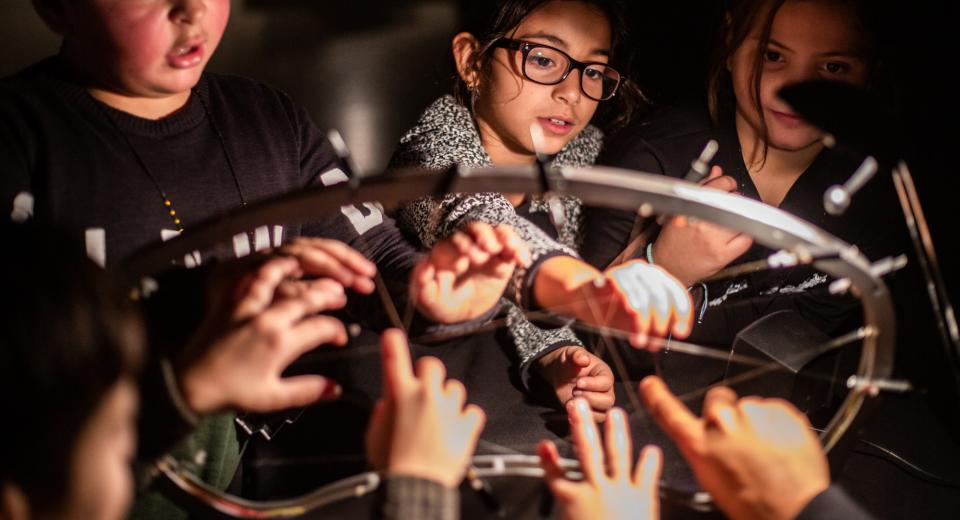 Beeld Muzieklabyrint 2019 in hetpaleis