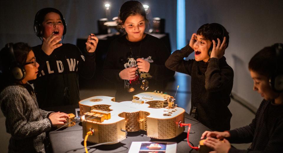 Beeld Muzieklabyrint 2019 in hetpaleis